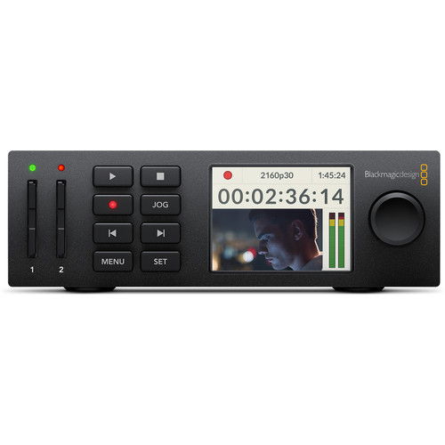 Blackmagic Design HyperDeck Studio Mini recorder broadcast captura deck [1]