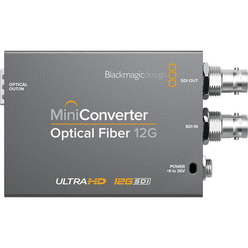 Blackmagic Design Mini Convertor fibra optica 12G-SDI cu alimentare [3]