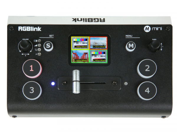 RGBlink Mini Mixer video cu vizualizare multi-view [1]