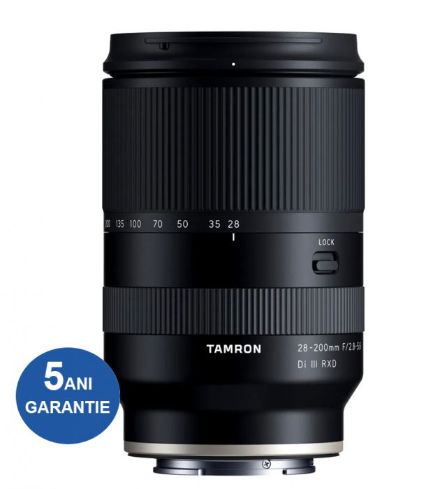 Tamron 28-200mm F2.8-5.6 RXD III Obiectiv Foto Mirrorless Sony E [1]