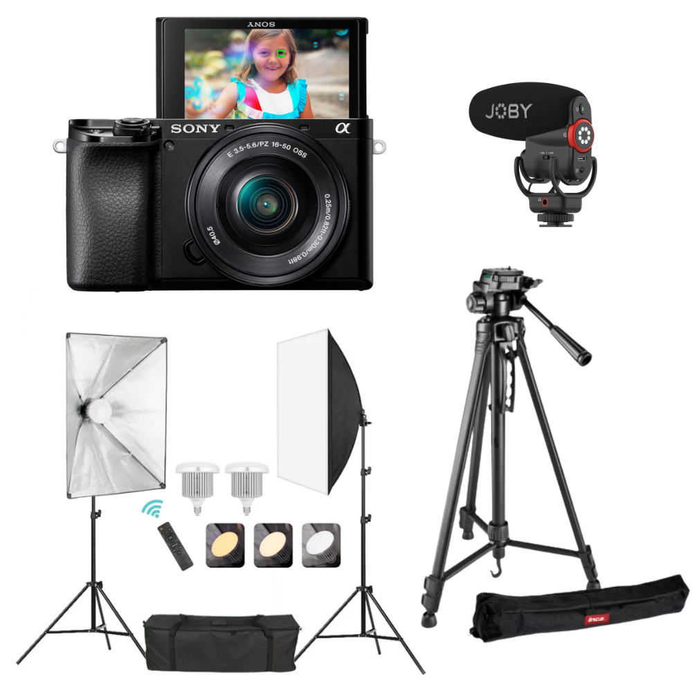 Sony A6100 kit 16-50mm 4K kit creator continut [1]