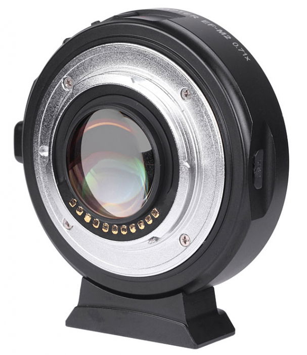 Viltrox EF-M2 II 0.71x SpeedBooster Adaptor Canon EF-Mount la MFT [2]