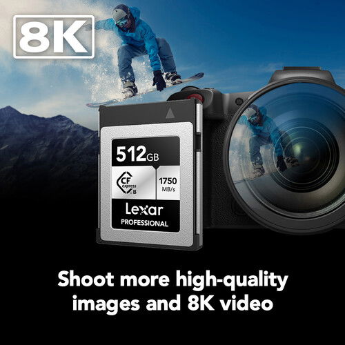 Lexar card memorie CFexpress Type-B R1750/W1300 512GB [4]