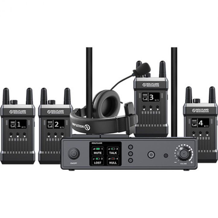 Hollyland Mars T1000 Sistem Intercom 4TX + RX [1]