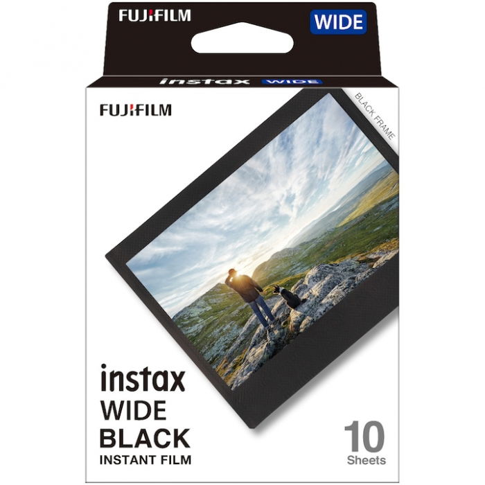 Film Instant Fujifilm Instax Wide, Black Frame, Color, 10buc [1]