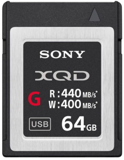 Sony Card memorie XQD 64GB Serie G 400MB/s [1]