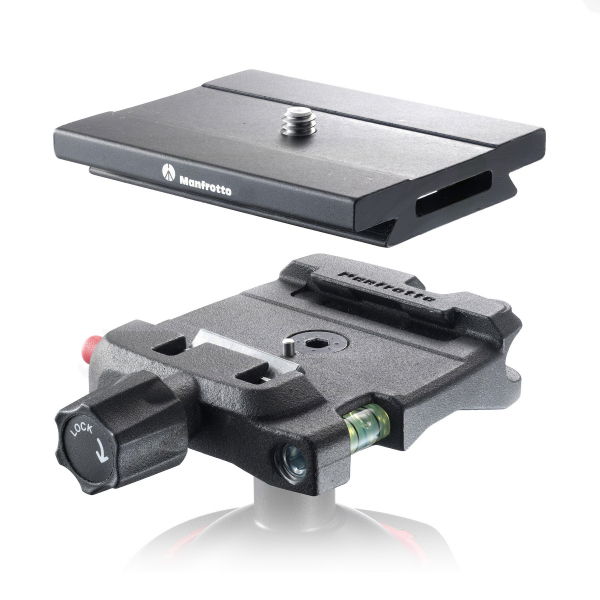 Manfrotto Q6 Top Lock quick release adaptor complet cu placuta [1]
