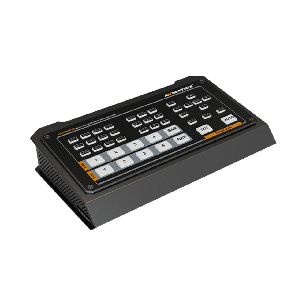 AVMATRIX Mixer Video HVS0401E, Micro 4 canale HDMI/DP, functie de streaming si inregistrare [4]