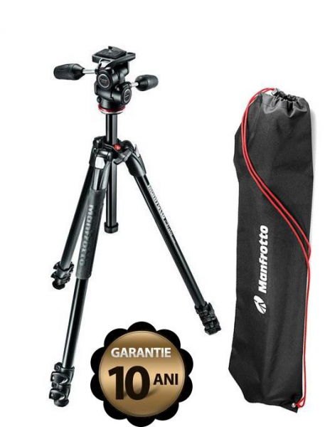Manfrotto 290XTA-3W Trepied foto cu cap 3Way si husa [1]