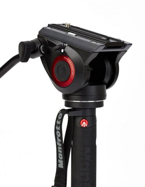 Manfrotto MVMXPRO500 monopied video cu baza Fluidtech [5]