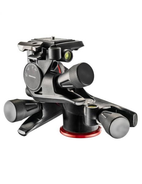 Manfrotto XPRO Cap trepied foto micrometric cu roti dintate [1]
