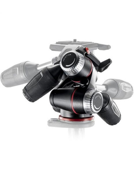 Manfrotto X-PRO cap trepied foto 3-Way cu manere retractabile [2]