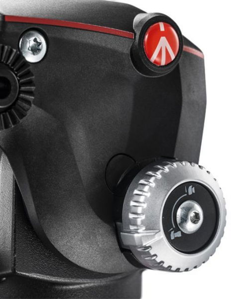 Manfrotto MHXPRO-2W Fluid cap trepied video [6]