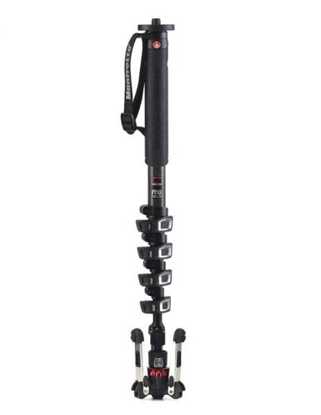 Manfrotto MVMXPROC5 Monopied video fluid carbon [2]