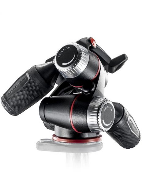 Manfrotto X-PRO cap trepied foto 3-Way cu manere retractabile [3]