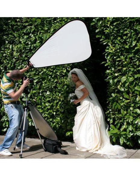 Lastolite Trigrip Reflector Large Gold/White 120 cm [2]
