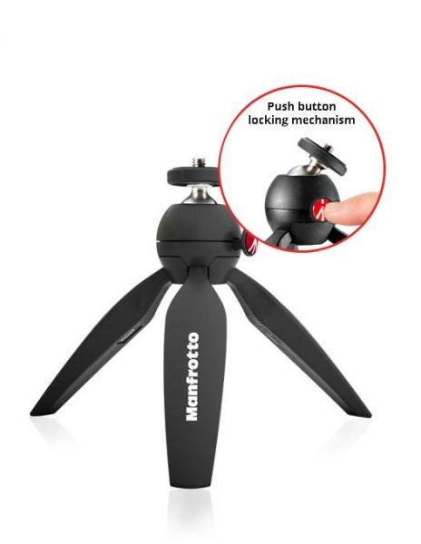 Manfrotto Pixi minitrepied foto Negru [2]