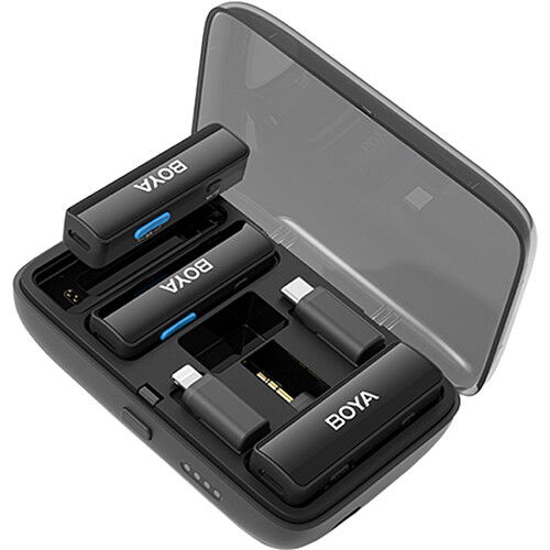 Boya BoyaLink Sistem de Microfon Wireless dublu cu adaptor (2.4gHz) [1]