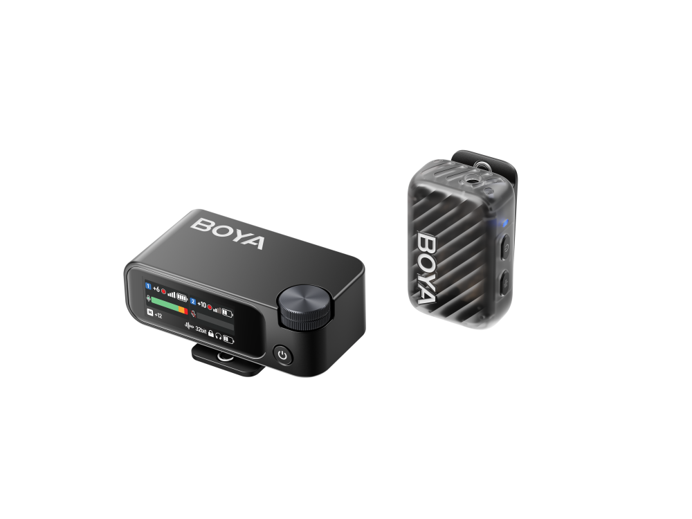 Boya BOYAMIC 2 sistem de microfoane wireless dual, 32 bit (include 2 lavaliere cu fir) [2]