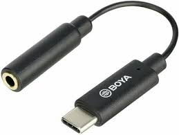 Boya BY-K4 adaptor 3.5mm TRRS la USB-C [1]