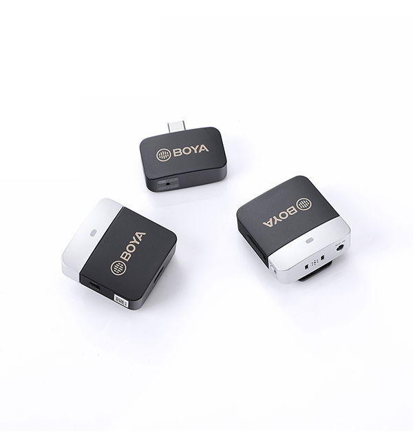 Boya BY-M1V4 Lavaliera wireless dubla pentru smartphone [4]
