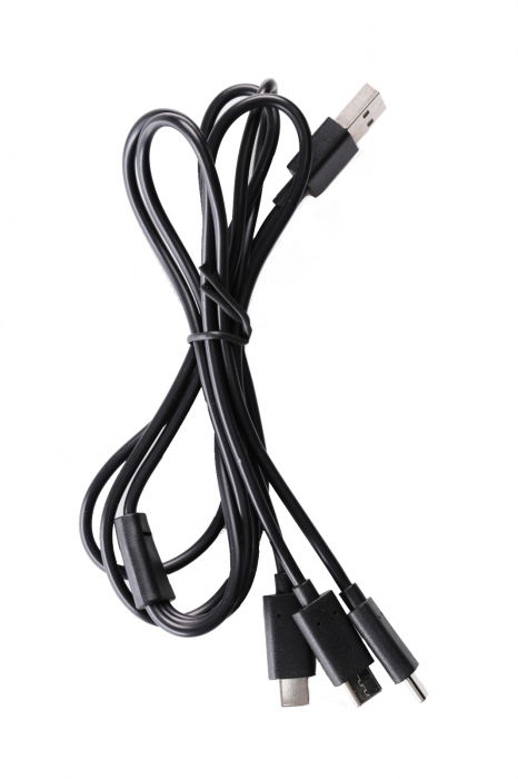 Cablu alimentare Synco USB - 3 x USB Type-C [1]