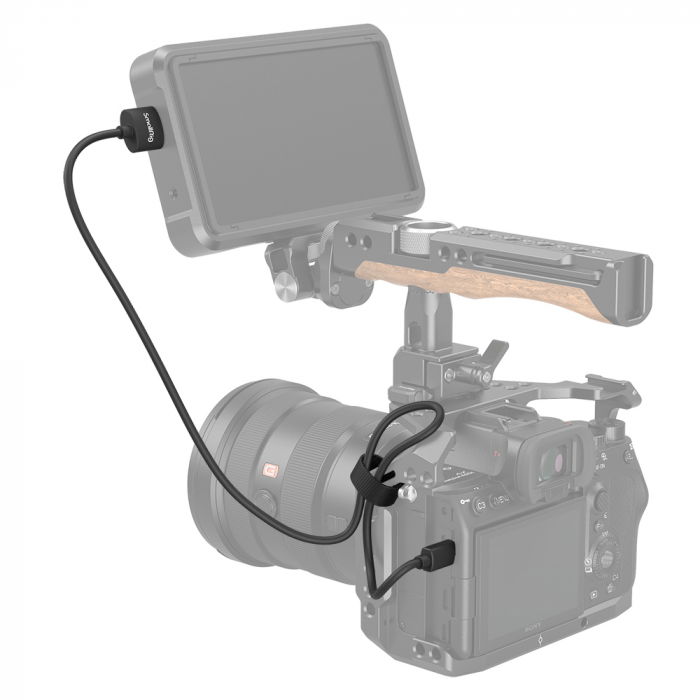 Cablu Full HDMI - Micro HDMI 4K Ultra Slim SmallRig (D la A) 55 cm [5]