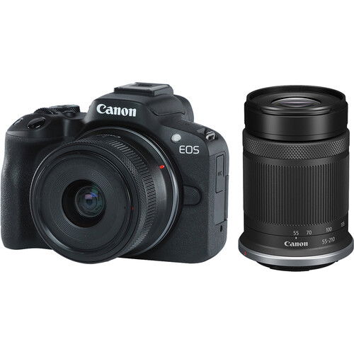 Canon EOS R50 Kit Dual RF-S 18-45mm + RF 55-210mm [1]