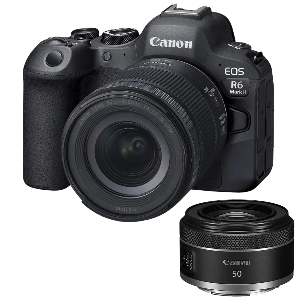 Canon EOS R6 Mark II Aparat Foto Mirrorless Kit cu Obiectiv RF 24-105mm F4-7.1 IS STM [1]