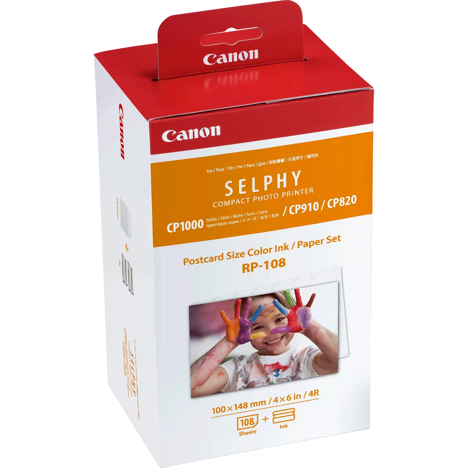 Canon RP-108  Set cerneala color + hartie 100 x 148 mm, 108 coli [1]