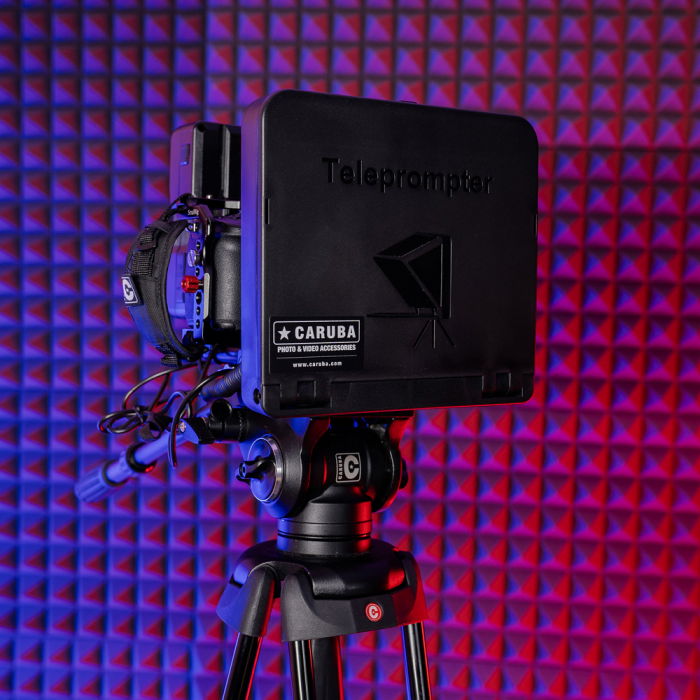 Caruba Teleprompter pentru smartphone si tableta de maxim 20cm [18]