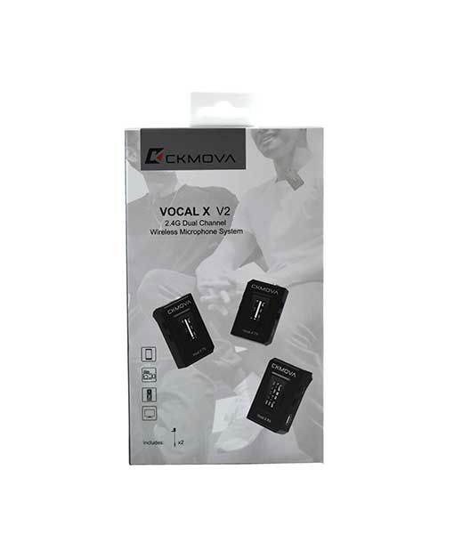 CKMOVA Vocal X V2 Microfon wireless tip lavaliera dubla [7]