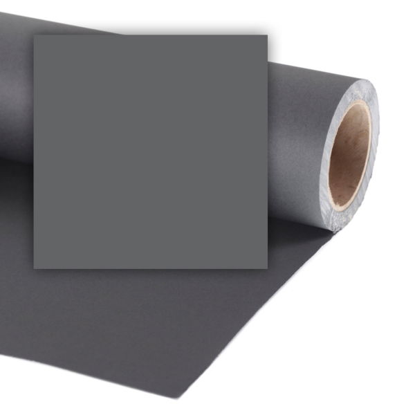 Colorama fundal foto gri Charcoal 1.35 x 11m [1]