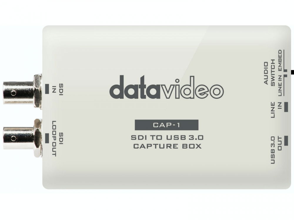 DataVideo CAP‑1 dispozitiv captura SDI la USB 3.0 [1]