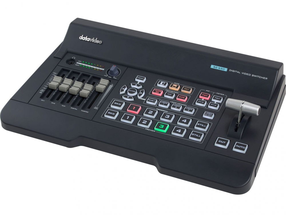 DataVideo SE‑650 switcher HD cu 4 canale [1]