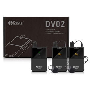 Debra Microfon Lavaliera wireless dubla UHF [1]