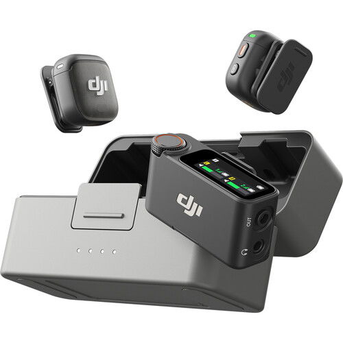 DJI Mic 3 sistem de microfon wireless dual, 2.4 Ghz (2TX, 1RX) [1]