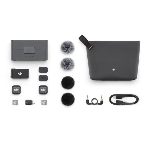 DJI Mic 3 sistem de microfon wireless dual, 2.4 Ghz (2TX, 1RX) [7]