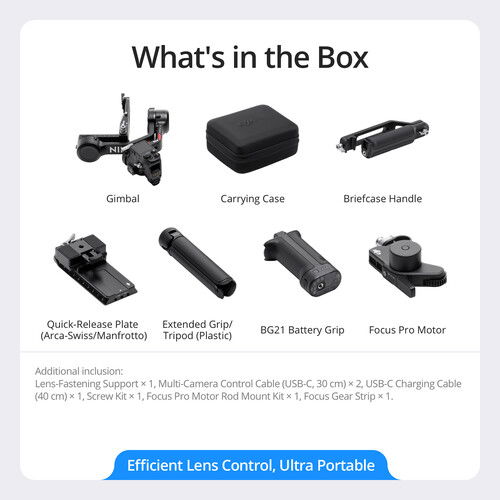 DJI RS 4 Combo Stabilizator Gimbal [10]