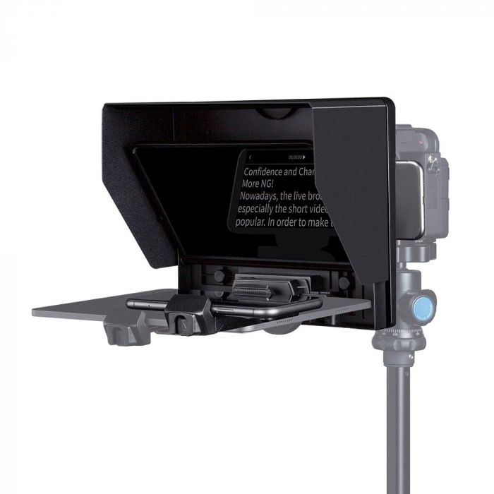Feelworld TP10 Teleprompter Pliabil pentru Smartphone/Tableta/DSLR [1]