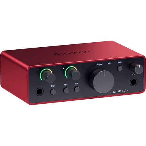 Focusrite Scarlett Solo Interfata audio USB-C (4th gen) [1]
