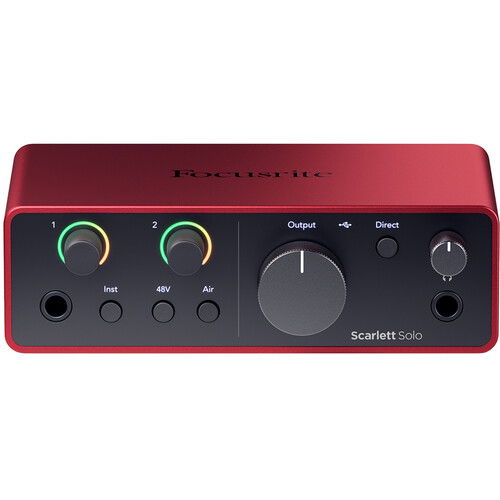 Focusrite Scarlett Solo Interfata audio USB-C (4th gen) [4]