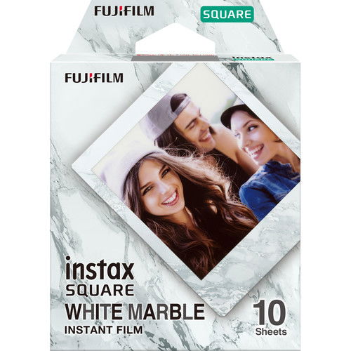 Fujifilm Instax Square White Marble set 10 bucati film instant [1]