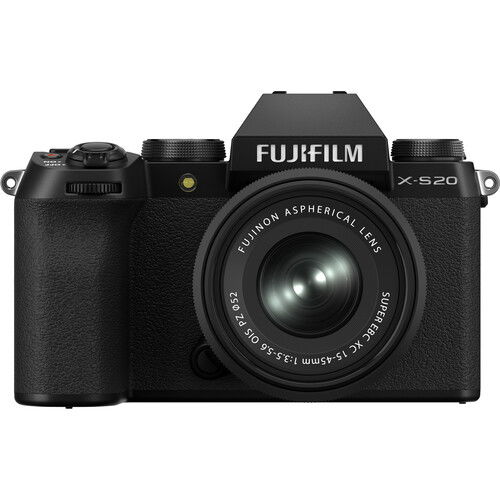 Fujifilm X-S20 Kit Aparat Foto Mirrorless XC 15-45 mm F/3,5-5,6 OIS PZ (Negru) [4]