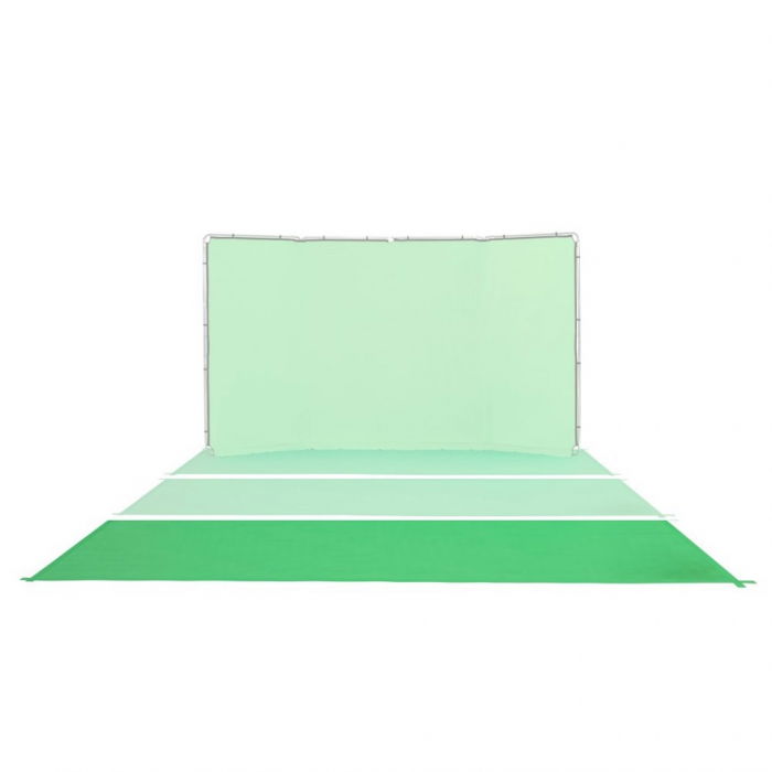 Fundal de podea din vinil 1,37m x 4m Chroma Key Green [5]