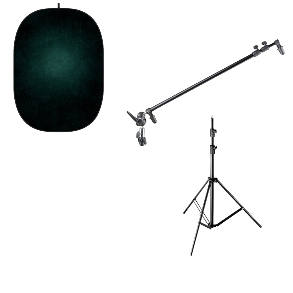 Godox CBA-TA0003 fundal pliabil cu brat si stativ [1]