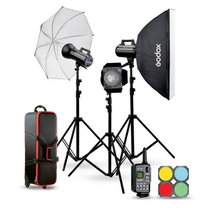 Godox Kit de blituri GSII 2x 200W si 1 x 400W [1]