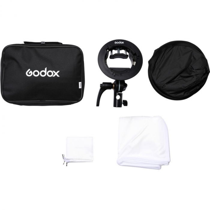 Godox Kit Softbox cu adaptor S2 60x60cm cu grid [6]