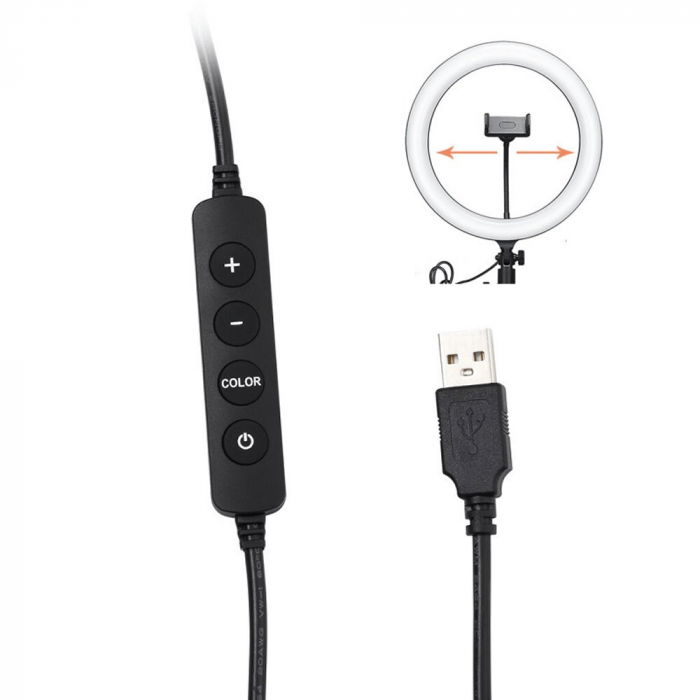 Lampa LED Circulara Bicolor [2]