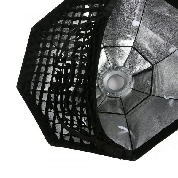 Tolifo Softbox Octogonal cu grid montura Bowens 95cm [3]